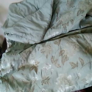 Chris Madden Sage green queen comforter